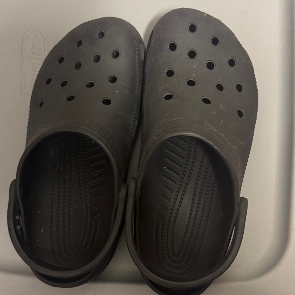 CROCS Classic Black Flats